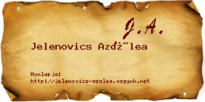 Jelenovics Azálea névjegykártya